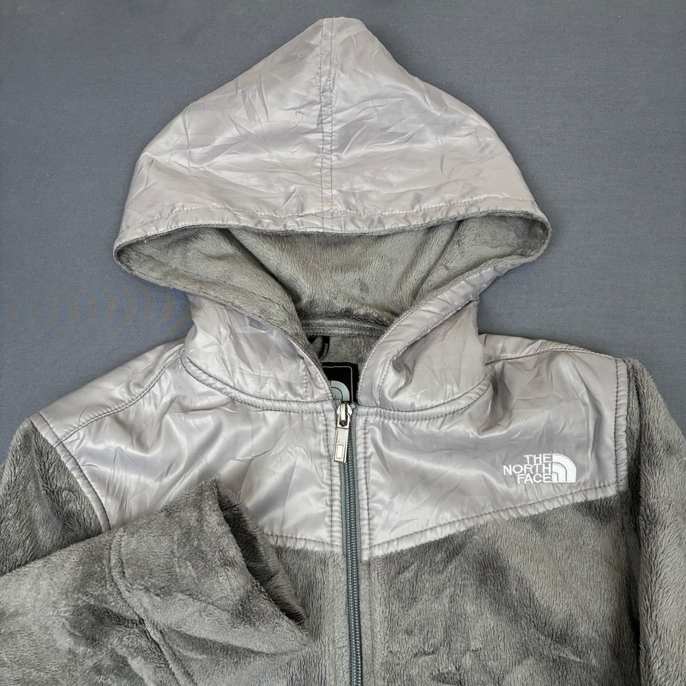 The North Face Oso Full Zip Fleece Hoodie Women's Size Medium Gray